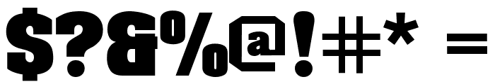 AardvarkBold Font OTHER CHARS