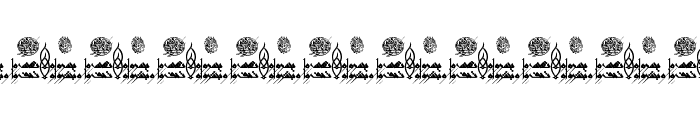 Aayat Quraan 14 Font UPPERCASE