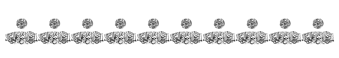 Aayat Quraan_032 Font OTHER CHARS