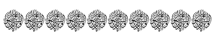 Aayat Quraan_034 Font OTHER CHARS