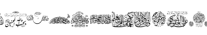 Aayat Quraan_044 Font LOWERCASE