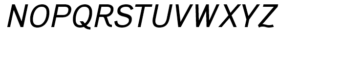 Aaux Pro Medium Italic OSF Font UPPERCASE