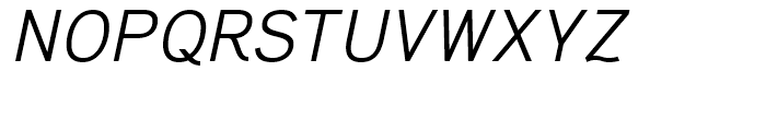 Aaux Pro Regular Italic OSF Font UPPERCASE