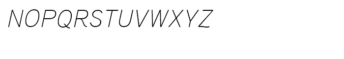 Aaux Pro Thin Italic SC Font LOWERCASE