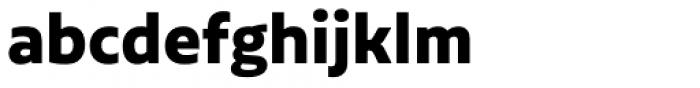 Aalto Sans Pro Bold Font LOWERCASE