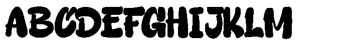 Aamora Font UPPERCASE