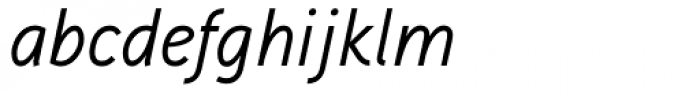 Aaux Italic Font LOWERCASE
