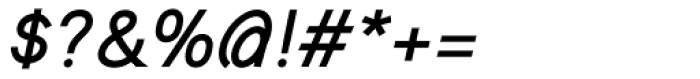 Aaux Medium Italic Font OTHER CHARS