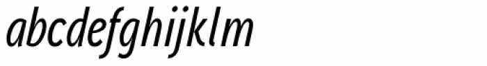 Aaux Next Comp Medium Italic Font LOWERCASE