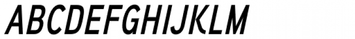 Aaux Next Comp SemiBold Italic Font UPPERCASE