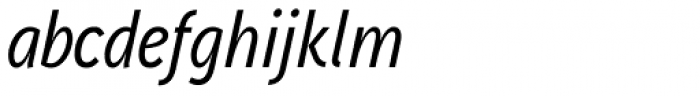 Aaux Next Cond Medium Italic Font LOWERCASE