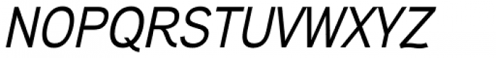 Aaux Next Medium Italic Font UPPERCASE