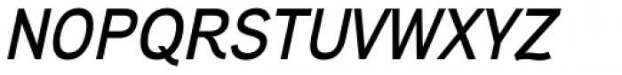 Aaux Next SemiBold Italic Font UPPERCASE