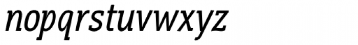 Aaux Office Medium Italic Font LOWERCASE
