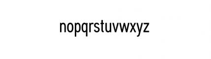 Aaux Next Complete Compressed Medium Font LOWERCASE