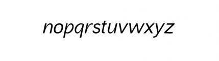 Aaux Next Wide Family Wide Medium Font LOWERCASE