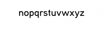 Aaux Next Wide Family Wide Semi Bold Font LOWERCASE