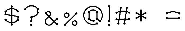 Ab Accent Regular Font OTHER CHARS