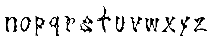Ab Araji Kna Regular Font LOWERCASE