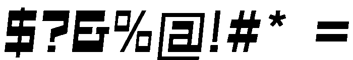 Ab Gamma Regular Font OTHER CHARS