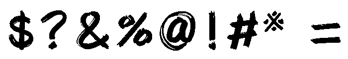 Ab Junglecock 01 Regular Font OTHER CHARS