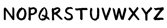Ab Junglecock 01 Regular Font UPPERCASE