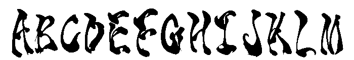 Ab Kaiji Regular Font UPPERCASE