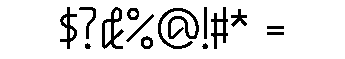 Ab Kakashichan Regular Font OTHER CHARS