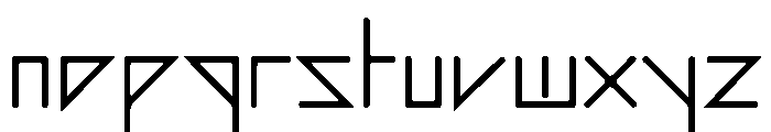 Ab Kakashikun Regular Font LOWERCASE