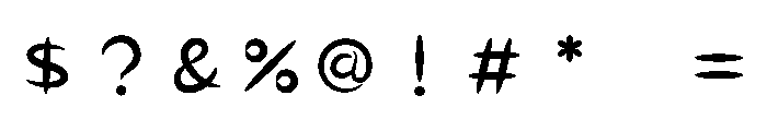 Ab Marubiizu B Regular Font OTHER CHARS