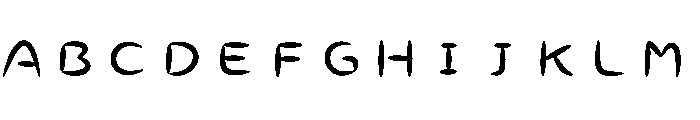 Ab Marubiizu B Regular Font UPPERCASE