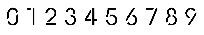 Ab Neostencil Regular Font OTHER CHARS