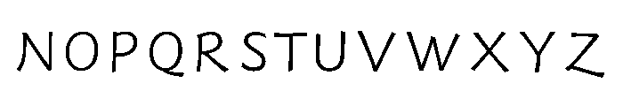 Ab Sakura Regular Font UPPERCASE