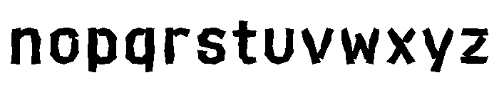 Ab Satoyama Regular Font LOWERCASE