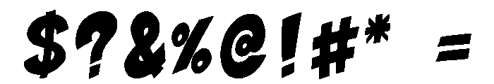 Ab Shonen Oto Regular Font OTHER CHARS