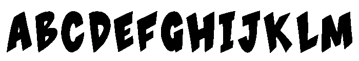 Ab Shonen Oto Regular Font UPPERCASE