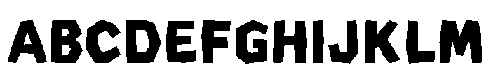 Ab Showa Regular Font UPPERCASE