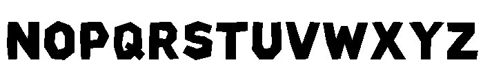 Ab Showa Regular Font UPPERCASE