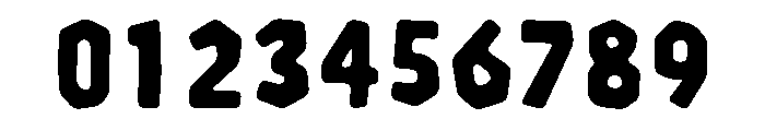 Ab Showamaru Regular Font OTHER CHARS