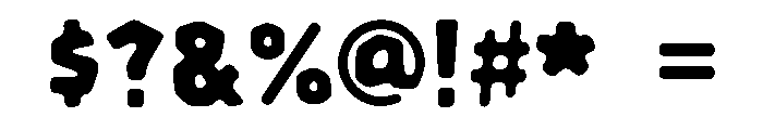 Ab Showamaru Regular Font OTHER CHARS