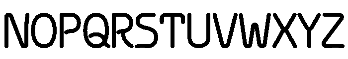 Ab Suuten B Regular Font UPPERCASE