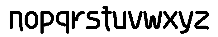 Ab Suuten B Regular Font LOWERCASE