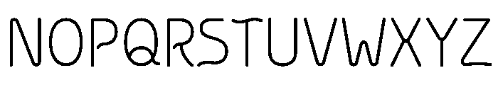 Ab Tentenhana B Regular Font UPPERCASE