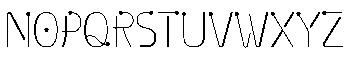 Ab Tentenhana Yu Regular Font UPPERCASE