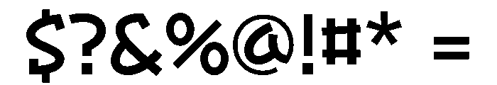Ab Yanchag Regular Font OTHER CHARS
