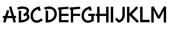 Ab Yanchag Regular Font UPPERCASE
