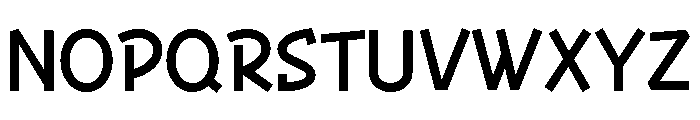 Ab Yanchag Regular Font UPPERCASE