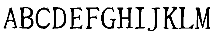 Ab Yuhitsukaisho Regular Font UPPERCASE