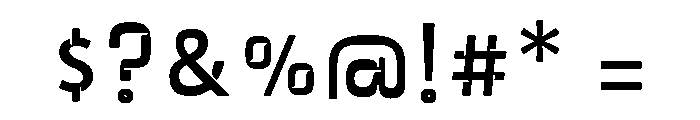 Abqary Regular Font OTHER CHARS