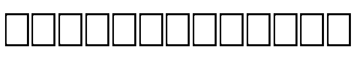 Abqary Regular Font UPPERCASE